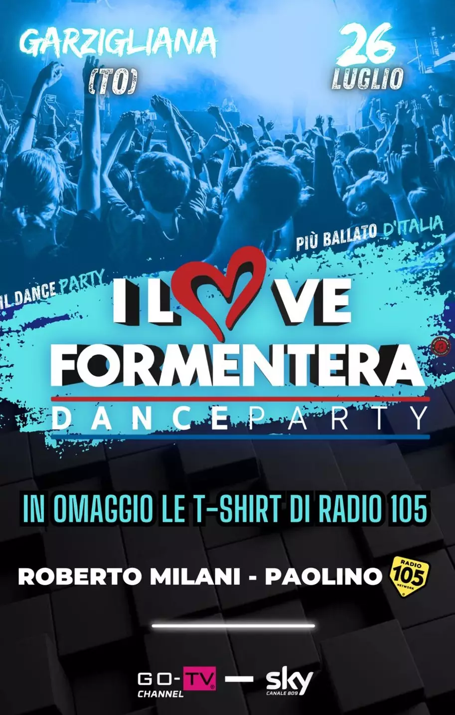 I love Formentera Dance Party